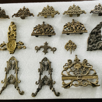 Messing klok ornamenten