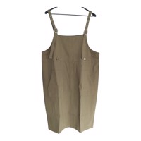 Cashual jurk khaki groen one size