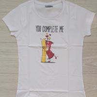 Glo-Story t-shirt you complete me wit 164