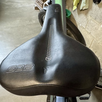 SQlab ergonomische verende fietszadel.