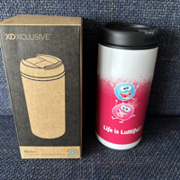 Lutti beker ( xd xclusive metro rvs ) nieuw