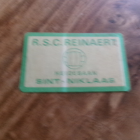 Sticker R.S.C Reinaert Heidebaan Sint-Niklaas