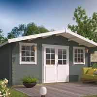 Blokhut - Tuinhuis Pavel | 44 mm | vuren onbehandeld