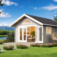 Chalet blokhut Caroline 2.3 40mm