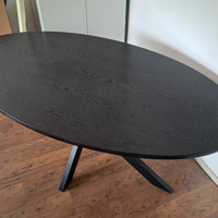 eettafel+vier stoelen