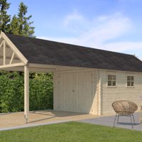 NIEUW Carport-garage 3611EXT