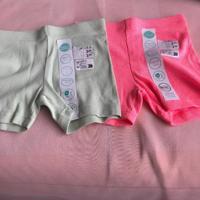 2 stuks nieuw kinder tricot boxer maat 110--116