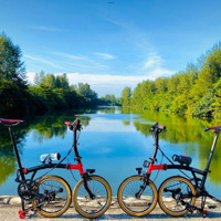 1 of 2 Brompton CHPT 3 Vouwfietsen voor de Boot 