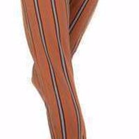 Legging bruin grijs gestreept S/M