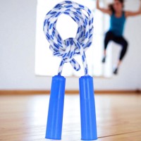 Fun toys springtouw blauw lengte 2.20M