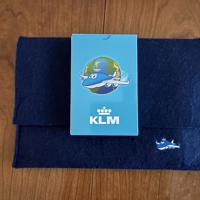 KLM memory game geheugenspel geopend memo etui