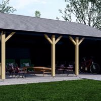 NIEUW Blokhut Wolfskap WKS1