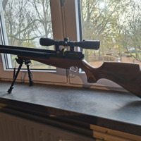 Luchtbuks pcp buks air arms s510 Twin cap Fac 6.35mm