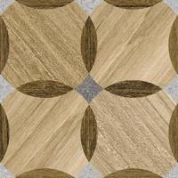 Geometrisch Retro Design tegels Houtlook Patroontegels 20x20