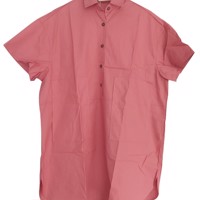 JCL oversized lange blouse roze S/M