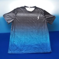 Heren t-shirt blauw XXXL