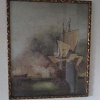 Schilderij het Kanonschot