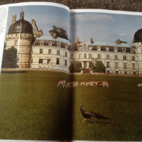 Boek van De Fraaiste Kastelen v/d Loire ,mooie foto's en tek