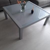 salon tafel met 2 bij tafeltjes