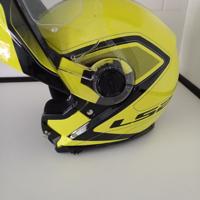 KLAPHELM merk LS knalgeel