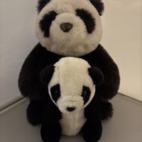 Pandabeer set van 2 panda beren Gund knuffel