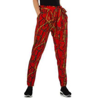 Fashion Design broek rood S/M