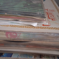 Gratis op halen LP ,s en Singles hindoestaanse platen, mortel zie foto,s