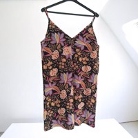 Zomer jurk met spagetti bandjes L