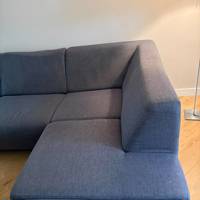Lounge / chill bank antraciet grijs 