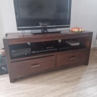 Tv / audio kast, bruin, goede staat
