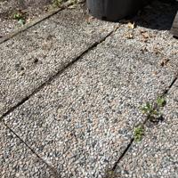 Gratis opvulzand en tegels
