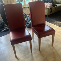 2 eetkamerstoelen