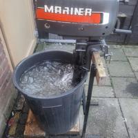 mariner {yamaha} 2 pk tweetakt kortstaart met inwendigetank