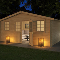 Blokhut Udo 480x300 Onbehandeld vuren