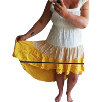 Zomerjurk met sleep maat L