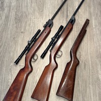 Twee Diana model 25d luchtbuksen