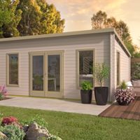 Blokhut - Tuinhuis Calpe | 44 mm | onbehandeld