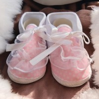 Newborn Meisjes Roze/wit Met Stippen