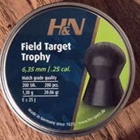 H&amp;N field target trophy 20.06 grain 6,35mm