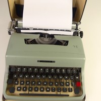 Olivetti - Lvrea Lettera 32 groen