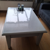 Salontafel van oorsprong oud grenen