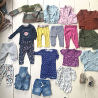 Diverse babykleding maat 62-80