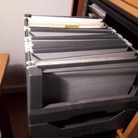 Hangmappenhouder Ikea met hangmapjes