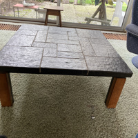 salontafel, zeer degelijk. 