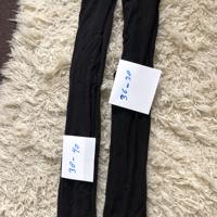 2 stuks nieuwe zwarte legging 