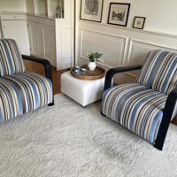 2 Leolux stoelen