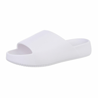 Slippers effen wit 42
