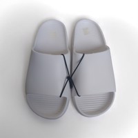 Heren slippers effen wit 41