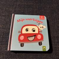 Kartonboek met flapjes Mijn voertuigen vanaf 12 mnd