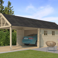 NIEUW Cottage tuinhuis 3611 - Carport/garage
